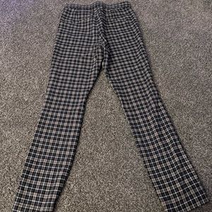 Hollister plad pants. Size M